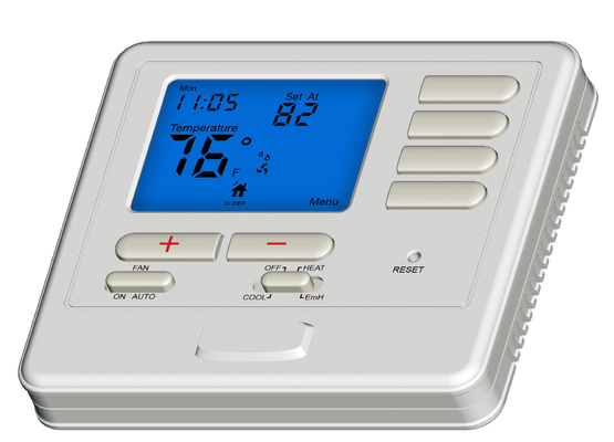 La chaleur 2 programmable 1 thermostat frais d'appareil de chauffage de gaz pour la pompe à chaleur