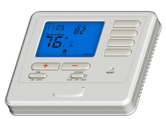 Thermostat multi de pièce de Digital d'étape chauffant et refroidissant 24V