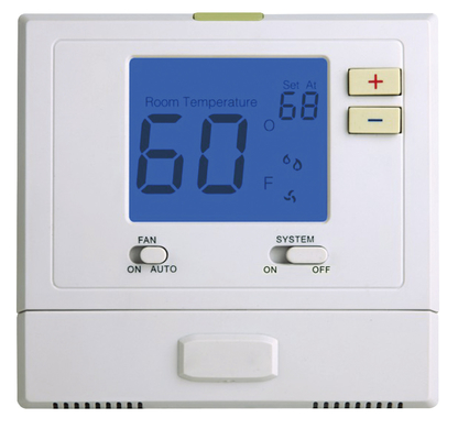 La chaleur de l'étape 1 de Singel 1 thermostat non programmable frais pour le climatiseur