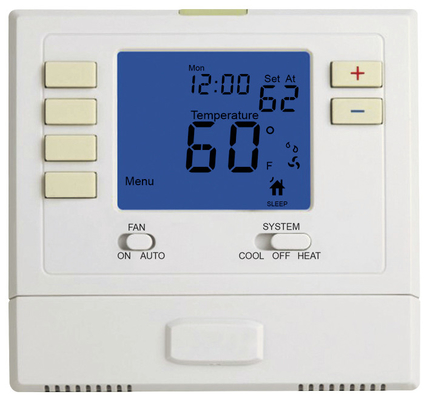 Le thermostat multi 24V/2 de pompe à chaleur d'étape chauffent le thermostat 2 frais