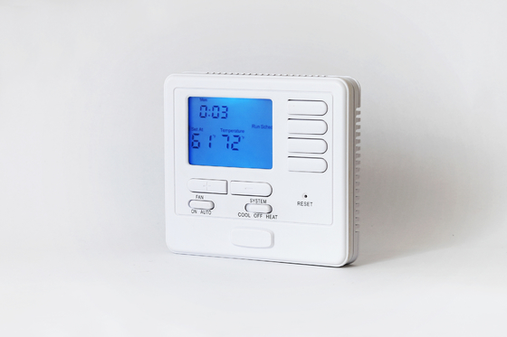 2 thermostat frais 24V d'appareil de chauffage de gaz de Digital de la chaleur 2 avec la tension sately basse bleue de contre-jour