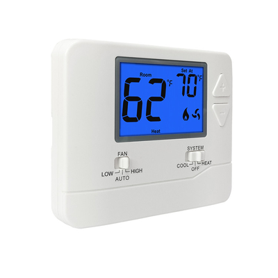 Thermostat ignifuge de pièce de Digital d'ABS pour le système de PTAC