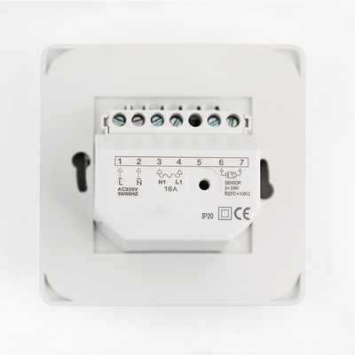 thermostat non programmable de chauffage par le sol de 5W 16A