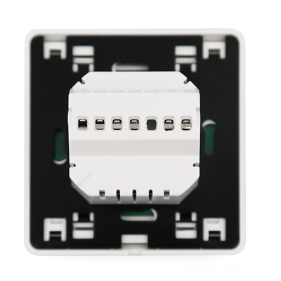 thermostat programmable électronique de pièce du contre-jour 230V blanc