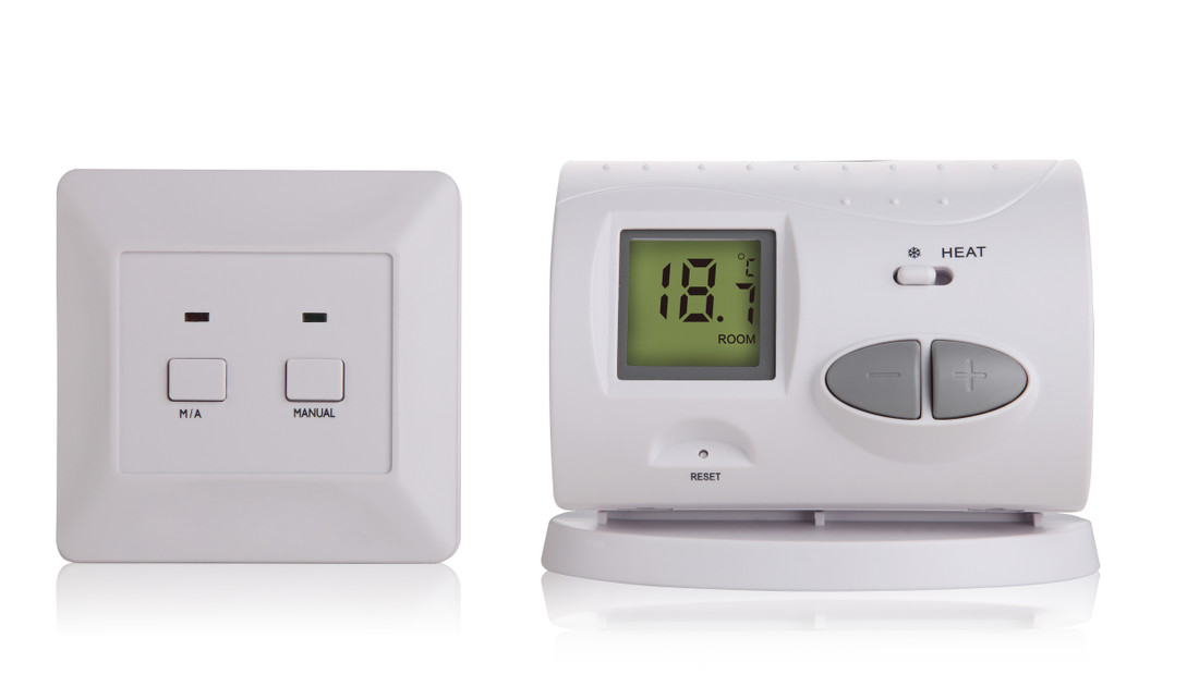 Thermostat humide de chauffage par le sol, thermostat de chauffage par le sol dans la salle de bains