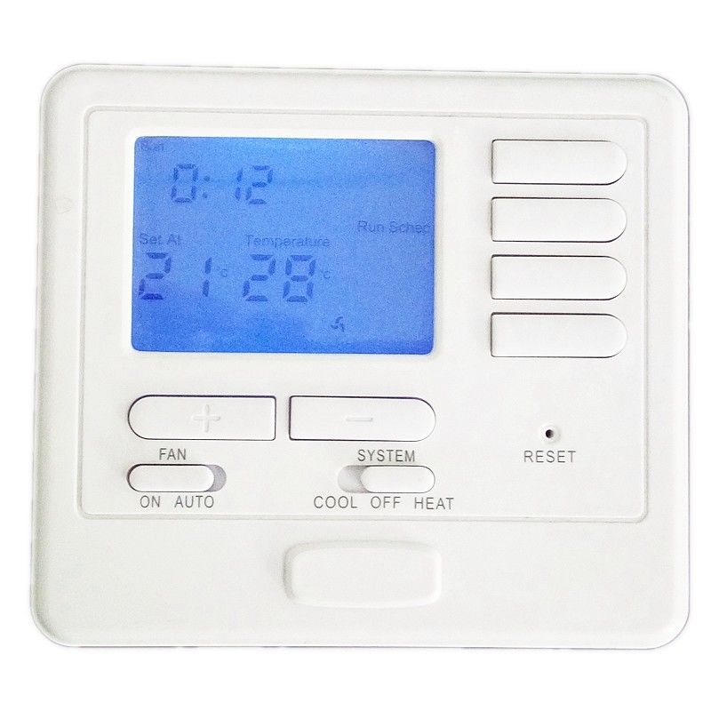 Thermostat programmable de pièce de chauffage d'étape unique, puissance