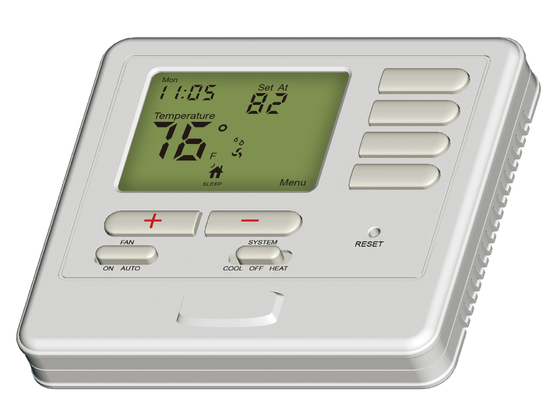 Thermostat programmable de sept jours pour le dispositif de climatisation