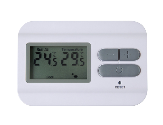 Thermostat non programmable de câble pour la chauffage et la climatisation