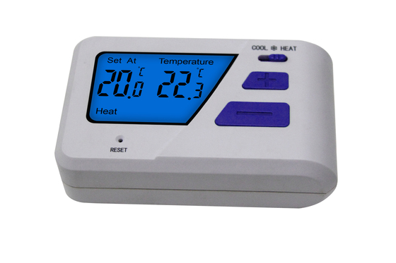 Thermostat non programmable de Digital avec l'arrangement de la chaleur de secours