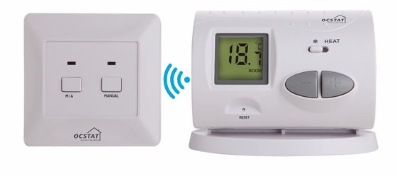 thermostat de commutateur de la température 868MHZ avec le matériel de relais d'OMRON, aucun Blacklight