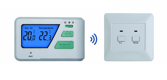 Thermostat programmable sans fil de chauffage de l'étape multi rf pour le chauffage par le sol rf