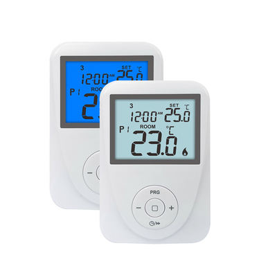 thermostat programmable sans fil de pièce de 230V WiFi rf pour des chaudières