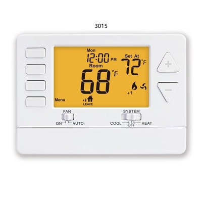 Thermostat programmable multi de pompe à chaleur de l'étape 24V