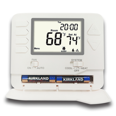 LCD Display Programmable Room Thermostat with Temperature Control and Multiple Programming Options