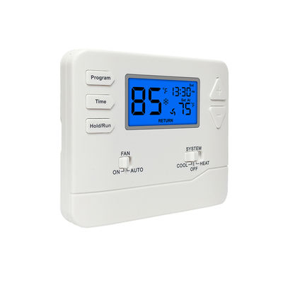 Riseem Programmable 2 Heat 2 Cool Thermostat Temperature Controller Compatibility Works With Most Heating And Cooling Systems