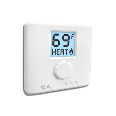 Riseem Conventional Non Programmable Thermostat with NTC Sensor and 1H/1C Stages for Accurate Temperature Control