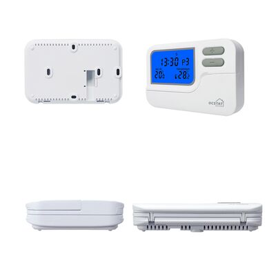 7 Day Programmability Boiler Temperature Control Room Thermostat for Heating and Cooling System