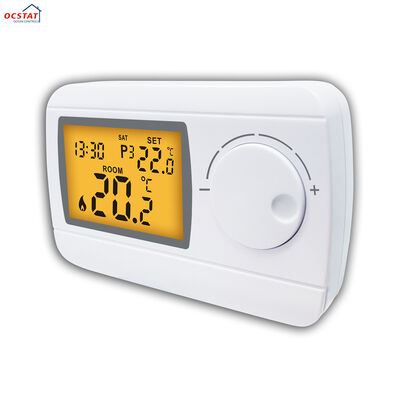 230V NTC Sensor Type Heating Boiler Temperature Control 7 Day Programmable Home Electronic Thermostat Device Offering Temperature Management and Energy Operation in Boilers