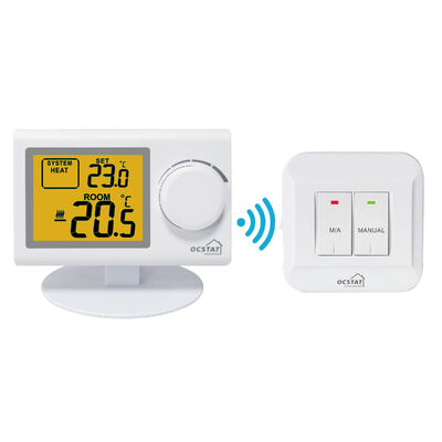 Wireless Operating Frequency 868MHZ WIFI Smart Thermostat Including Receiver 230VAC 50HZ Suitable for Smart Home and Building Automation Systems
