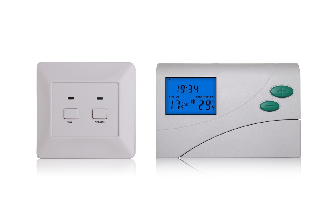 Thermostat sans fil de pièce d'appareil de chauffage électrique de mur pour le chauffage par le sol électrique