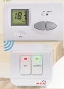 Thermostat sans fil de thermostat de pièce/chaleur de Digital seulement pour la chaudière de Combi