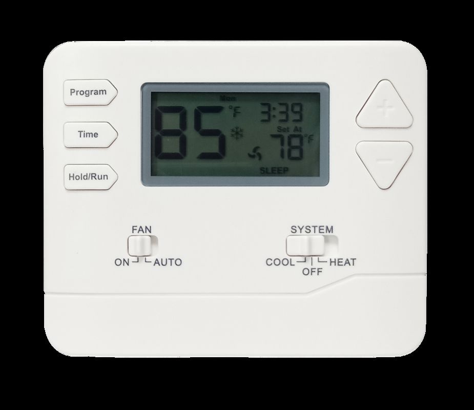 Intelligent HVAC Temperature Controller Anti-flammable ABS Housing Material and Smart Thermostat for Optimal Performance