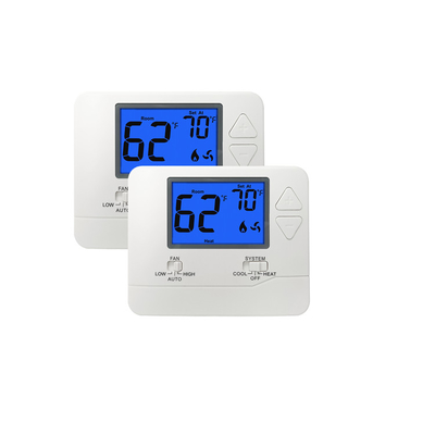 Riseem ménage 24V câblé PTAC salle de chauffage thermostat non programmable