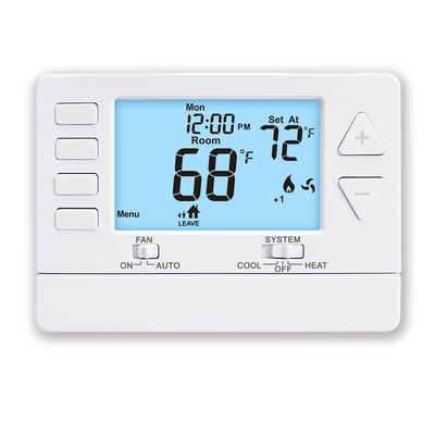 Riseem multi-étape 24V climatiseur programmable thermostat pour la maison 2 chaleur 2 froid