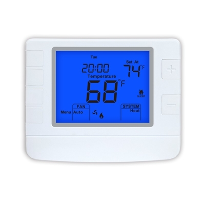 Riseem ABS 1 chaleur 1 refroidissement climatiseur thermostat domestique programmable pour le système de climatisation