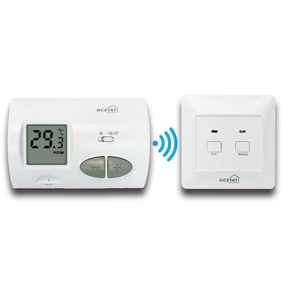 Contrôle de la température d'élévation Lcd numérique Thermostat à affichage LCD avec indicateur de système LED