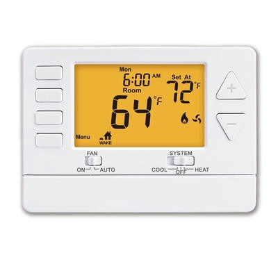 Conditionneur d'air à un seul étage régulateur de température numérique chauffage Riseem Thermostat avec batterie