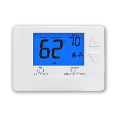 Riseem 24V réglage de l'étalonnage de la température à un seul stade thermostat domestique non programmable