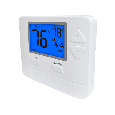 thermostat non programmable STN721W de pompe à chaleur de 24V WIFI Digital