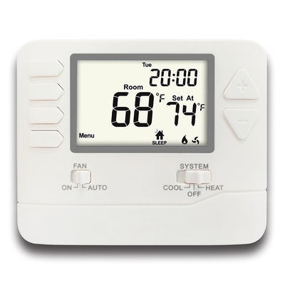 24 V 2 chauffage 2 refroidissement Rise Thermostat numérique programmable pour les systèmes de climatisation