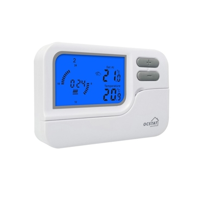 Riseem LCD Économie d'énergie Thermostat de pièce programmable facile à utiliser pour l'élément chauffant