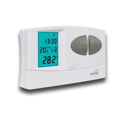 Riseem alimentation en batterie contrôle de la température chauffage 7 jours thermostat de chambre numérique câblé programmable avec 230V