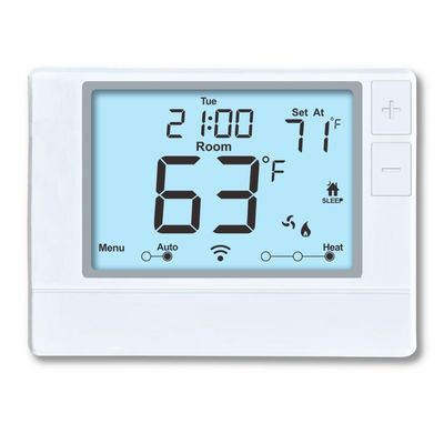 2 chaleur 2 refroidissement électrique ou gazeux thermostat non programmable configurable RTH702