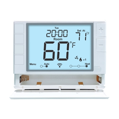 Thermostat multi-étages programmable 7 jours RTH715 24 VCA 2 niveaux de chauffage 2 niveaux de refroidissement