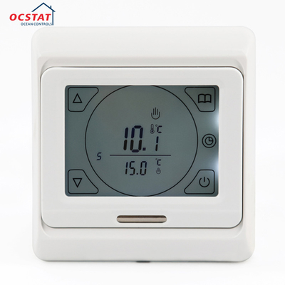 Thermostat programmable hebdomadaire 230VAC de pièce de Digital de la température d'écran tactile