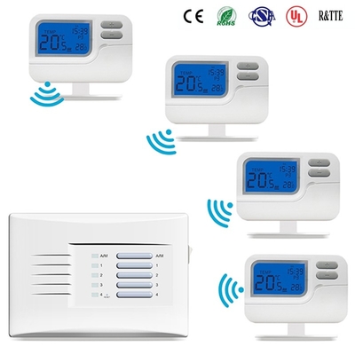 L'alimentation en batterie contrôle de température numérique chauffage Riseem Thermostat avec verrouillage du clavier