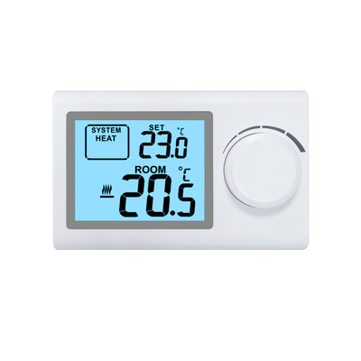 Contrôlez la température de votre pièce avec le thermostat d'ambiance électronique numérique avec interrupteur de mode CHAUFFAGE/ARRÊT/REFROIDISSEMENT
