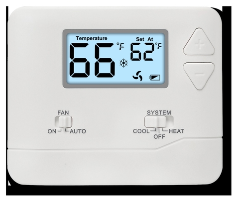 Thermostat de salle de chauffage ABS non programmable programmabilité et durabilité pour des performances optimales