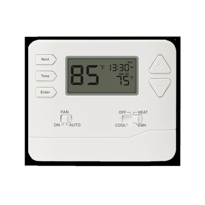 Affichage LCD Thermostat de chauffage de pièce alimenté par batterie pour un contrôle de température personnalisé