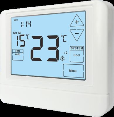 Thermostat d'ambiance numérique blanc non programmable pour l'efficacité du contrôle de la température