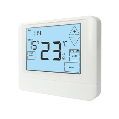 Alimentation de thermostat CVC puissante et précise 24 VCA ou batterie 0,3 KG Précision d'affichage ±1℉ en dessous de 68℉