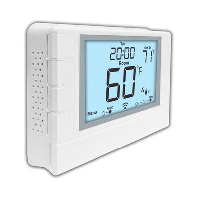 Thermostat non programmable RTH702 pour systèmes conventionnels multi-étages avec 2 chauffages et 2 climatisations et rétroéclairage