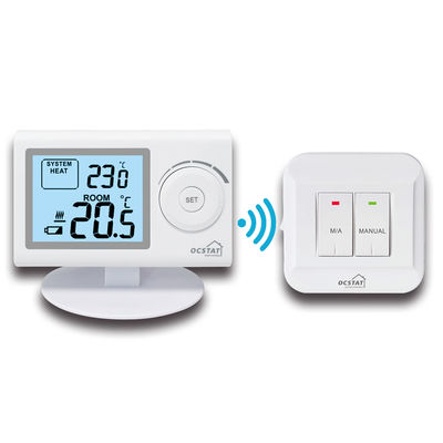 Thermostat à réinitialisation automatique non programmable avec pile de taille 2*AAA