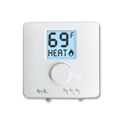 Riseem Conventional Non Programmable Thermostat with NTC Sensor and 1H/1C Stages for Accurate Temperature Control