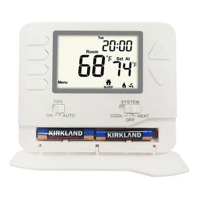 Thermostat programmable filaire Riseem Conventional Application 1 Chauffage 1 Refroidissement, avec des plages de contrôle de température de 44°F à 90°F, idéal pour une gestion précise du CVC.
