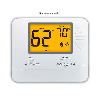 Se monte sur mur ou boîte de jonction Thermostats automatiques non programmables Solutions personnalisées OEM ODM pour applications d'emballage industriel